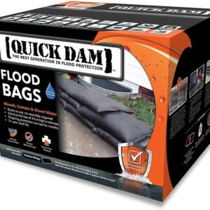 Quick Dam Flood Bags 12-inch x 24-inch, 20/Box (QD1224-20)